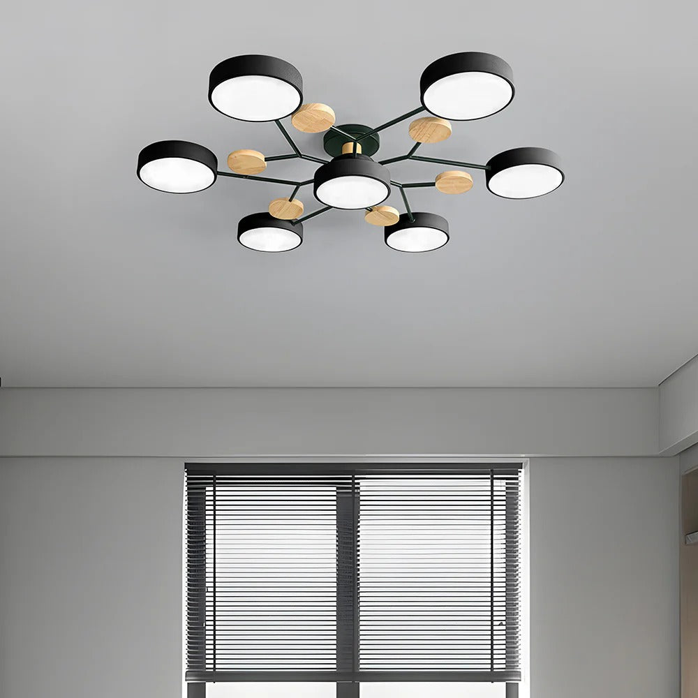 GlowLux | Modern LED Flush Mount Ceiling Light
