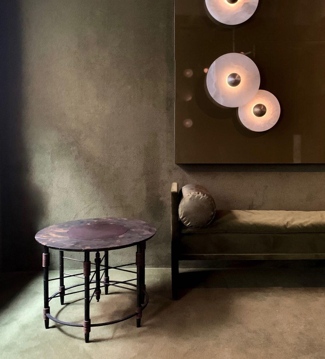 WallGlow | Stylish Round LED Flush Mount Wall Light