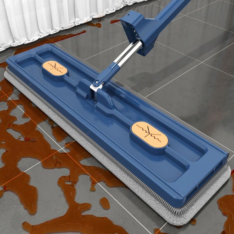 WieldPro | Self-Wringing Microfiber Flat Mop with Collapsible Bucket