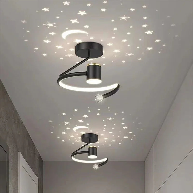 StarryLux | Dimmer-Compatible Starry Effect LED Ceiling Light