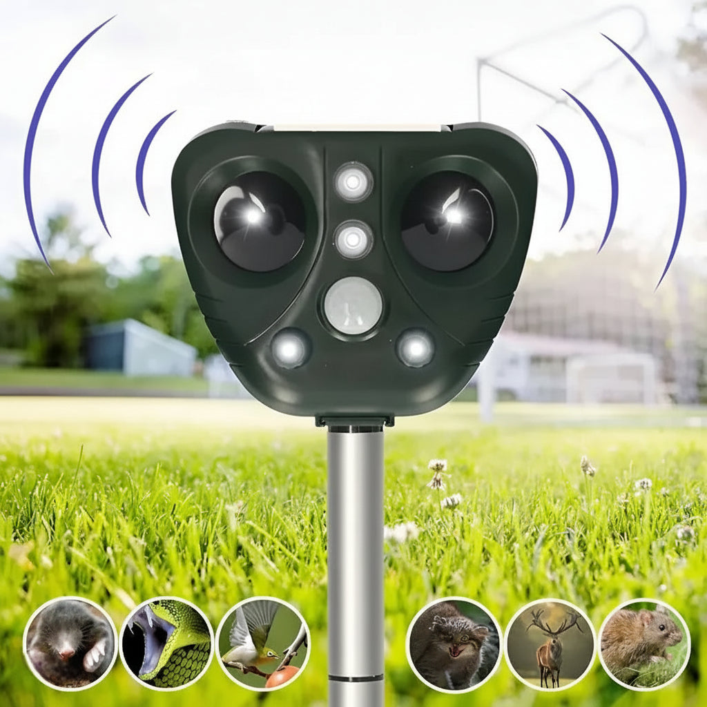 WingBarrier | Solar-Powered Ultrasonic Bird Deterrent