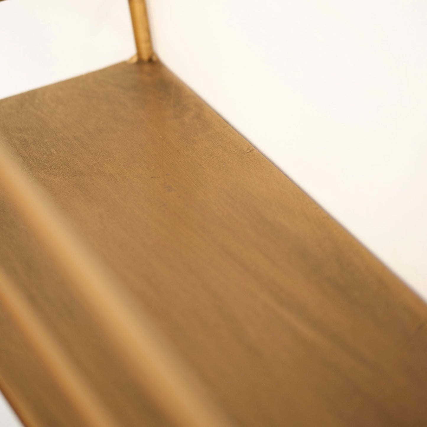 Veynor | Gold Metal Wall Shelf