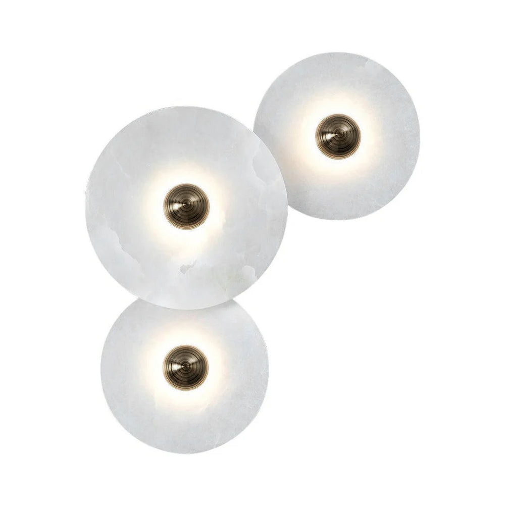 WallGlow | Stylish Round LED Flush Mount Wall Light