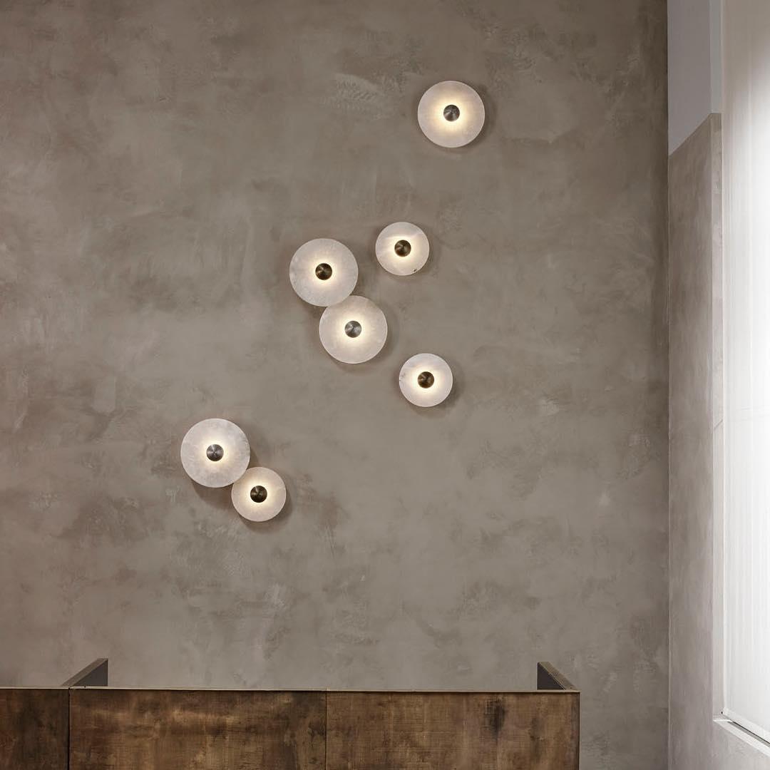 WallGlow | Stylish Round LED Flush Mount Wall Light