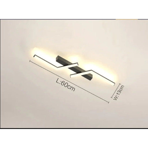 LuminaLine | Remote-Controlled Dimmable Linear LED Ceiling Light