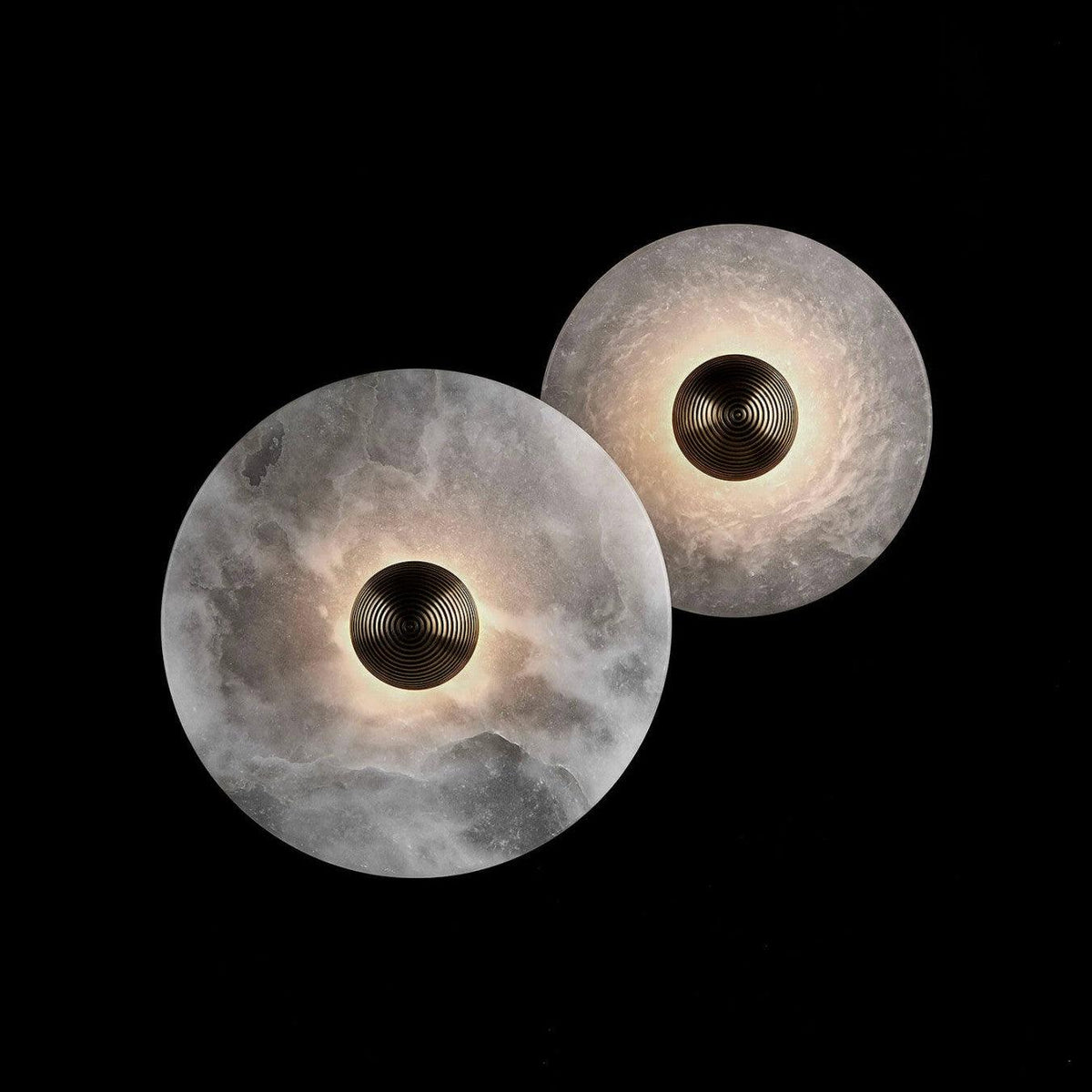 WallGlow | Stylish Round LED Flush Mount Wall Light