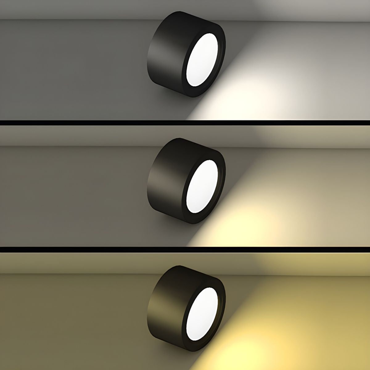 CylinderLux | Modern Flush Mount Cylinder LED Ceiling Light – Energy Efficient