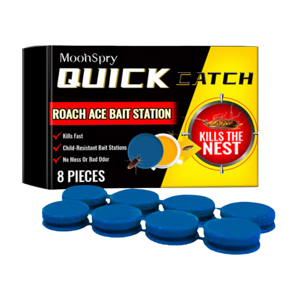 Unscented Cockroach Bait Station for Effective Home Pest Management