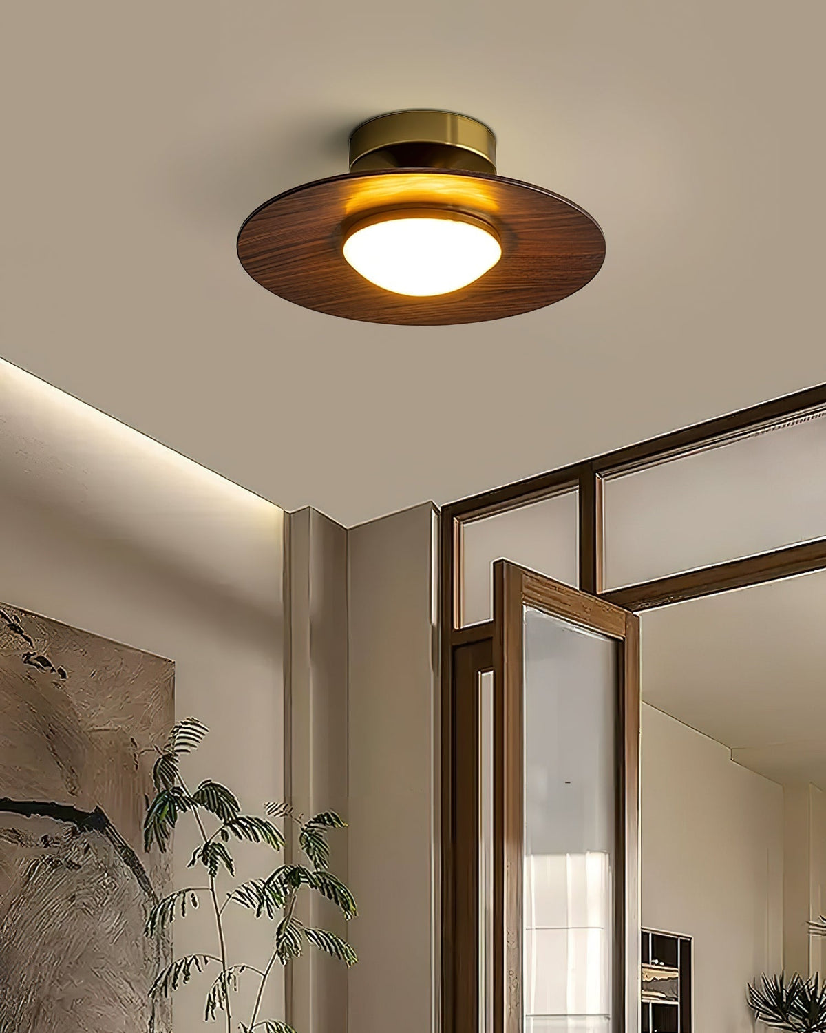 CompactXen | Modern Compact Flush Mount LED Ceiling Light