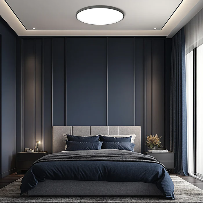 RoundLux | Contemporary Round LED Flush Mount Ceiling Light