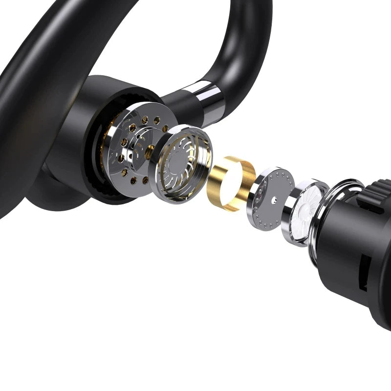 Wireless Bluetooth 5.1 Trucker Dual Mic Noise-Cancelling Headset | Comfortable Earpiece with Exceptional Sound Quality