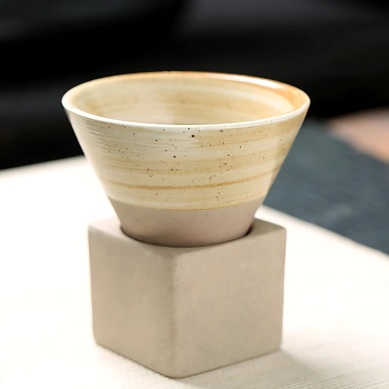 EarthKiln | Artfully Glazed 2-Piece Traditional Mug Set