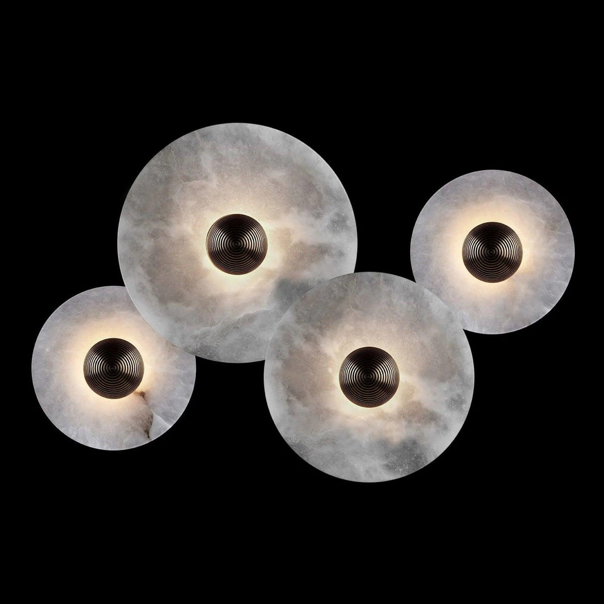 WallGlow | Stylish Round LED Flush Mount Wall Light