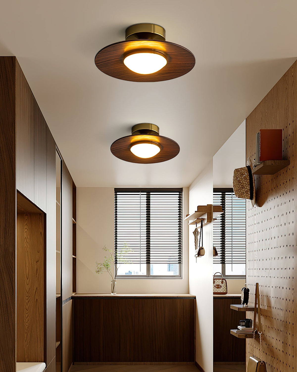 CompactXen | Modern Compact Flush Mount LED Ceiling Light