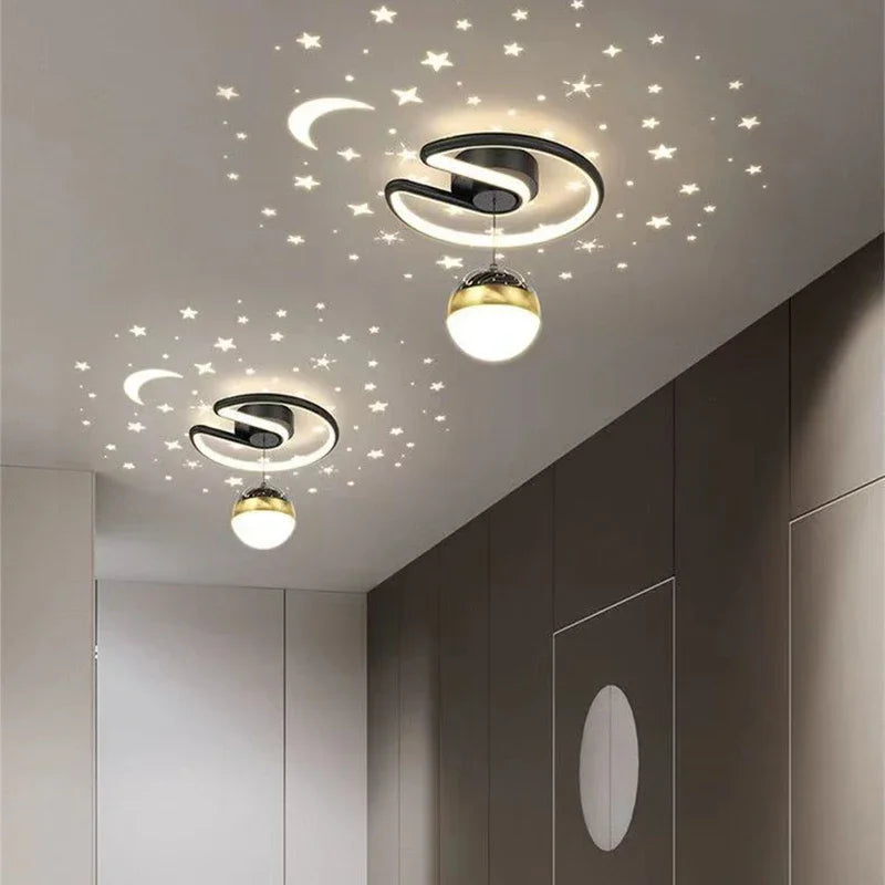 StarryLux | Dimmer-Compatible Starry Effect LED Ceiling Light