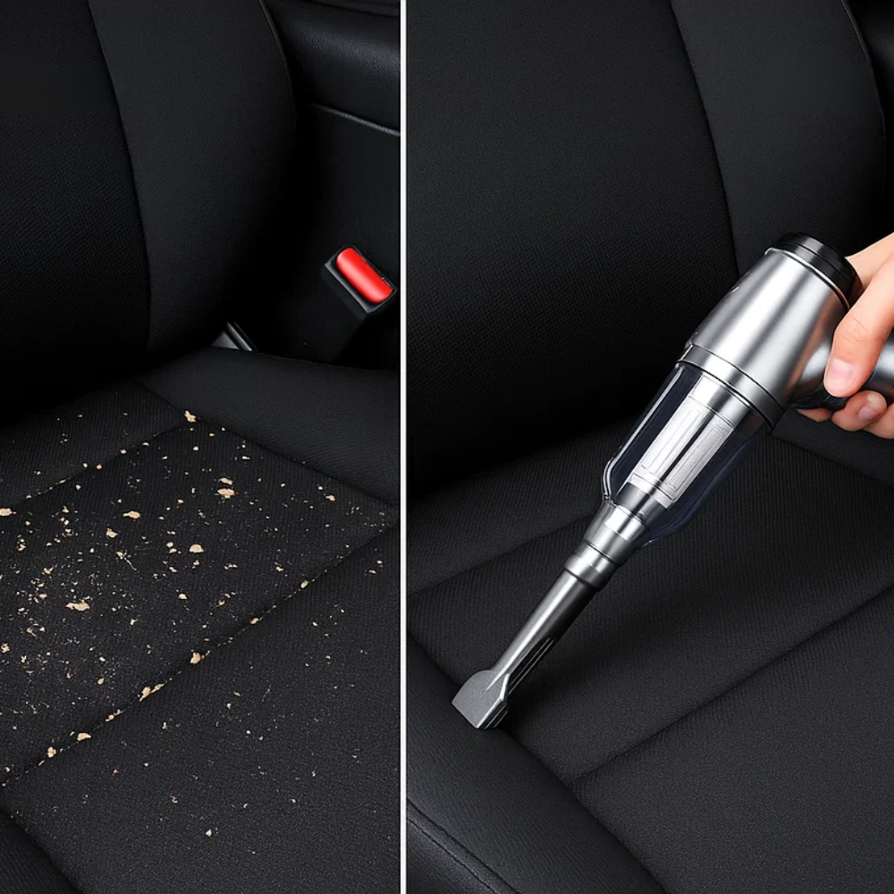 Handheld Car Vacuum Cleaner – Compact & Powerful Cordless Auto Vacuum