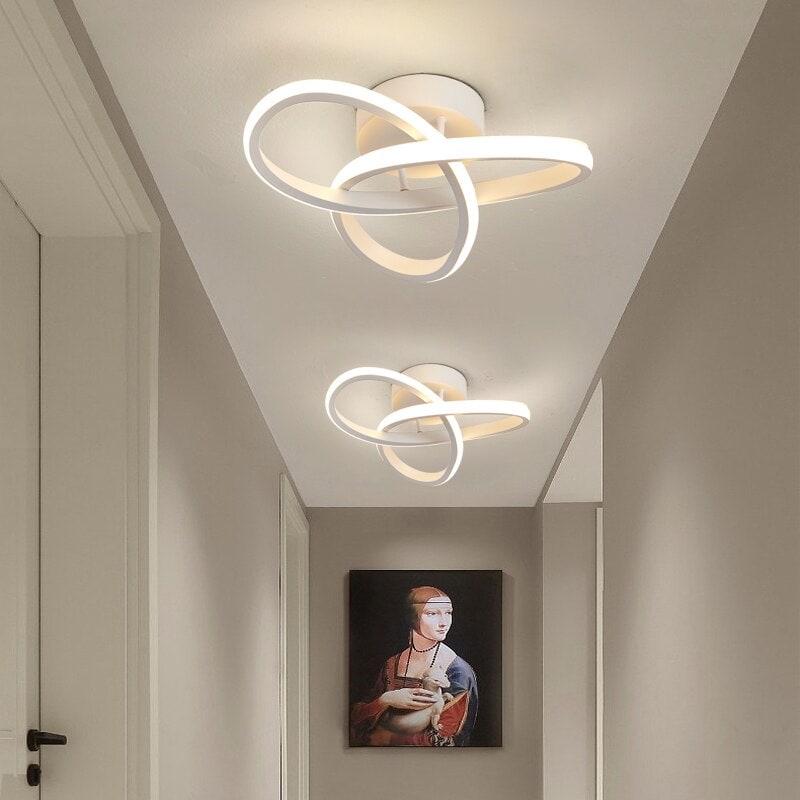 RingLux | Low-Profile LED Ceiling Light with Overlapping Ring Design