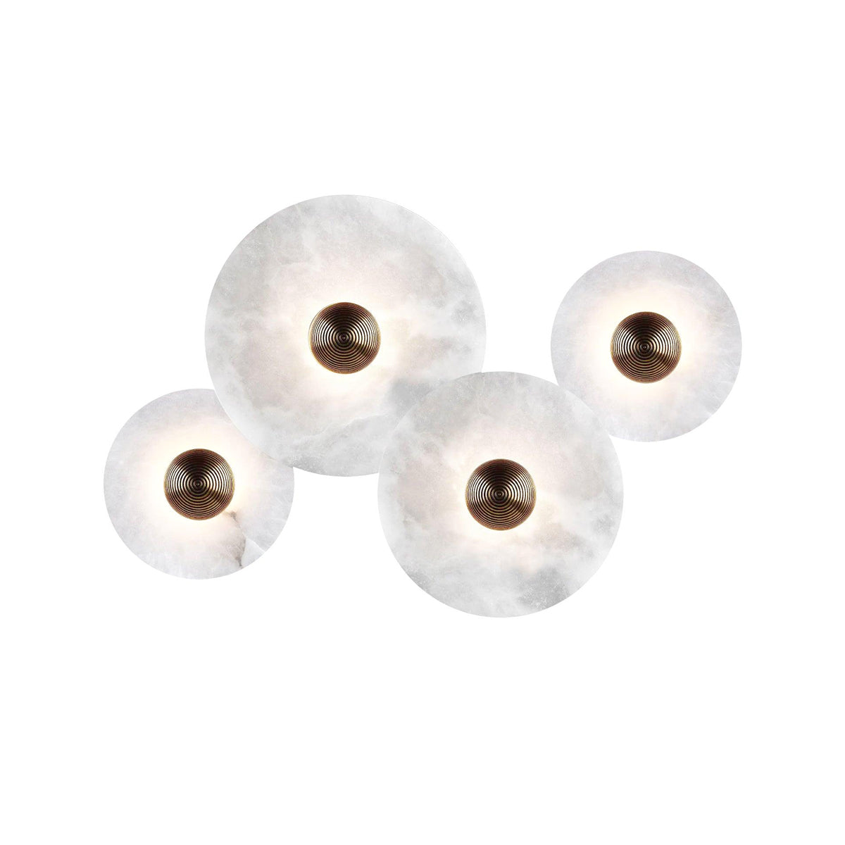 WallGlow | Stylish Round LED Flush Mount Wall Light
