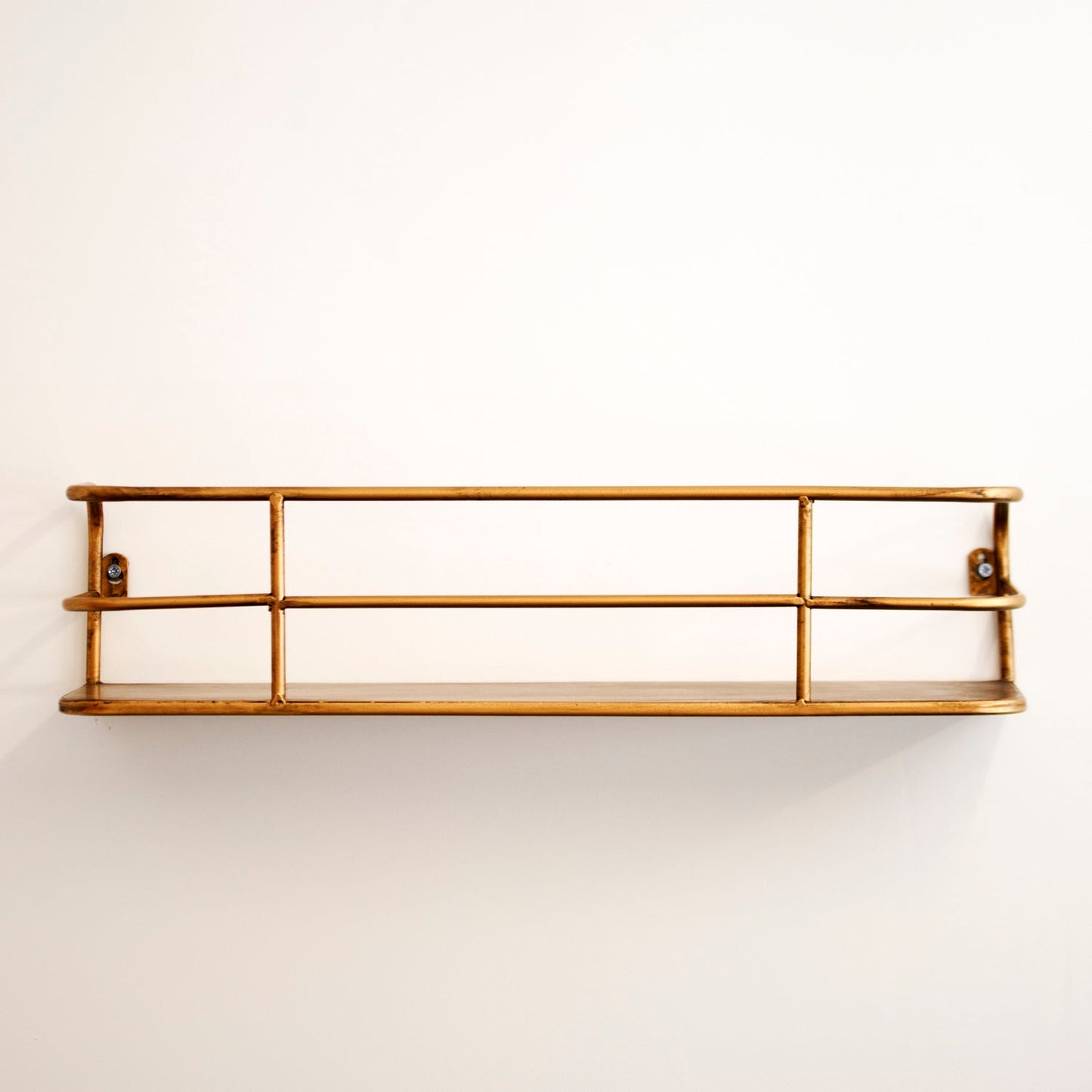 Veynor | Gold Metal Wall Shelf