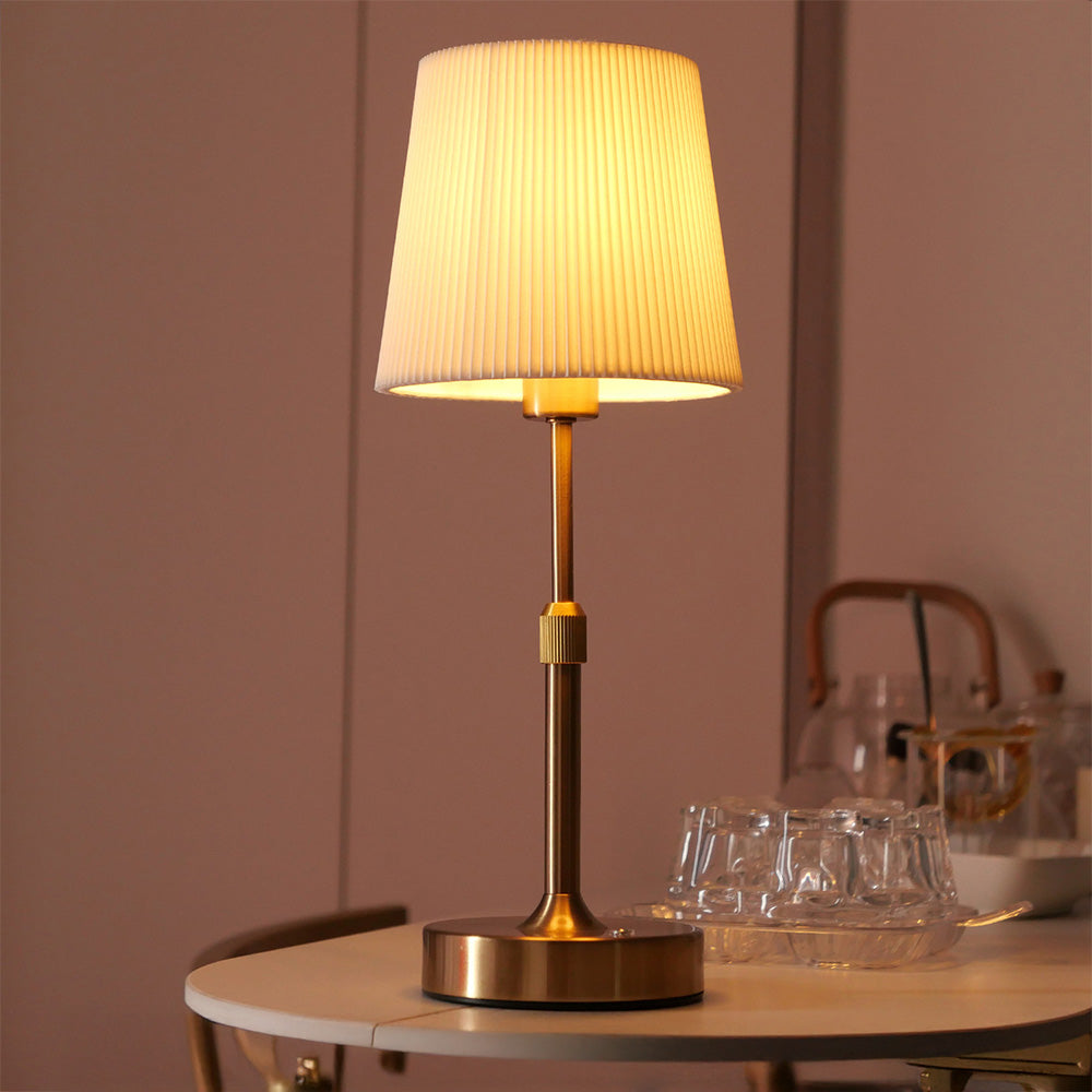 Niva | Rechargeable Nordic Telescopic Fabric Table Lamp