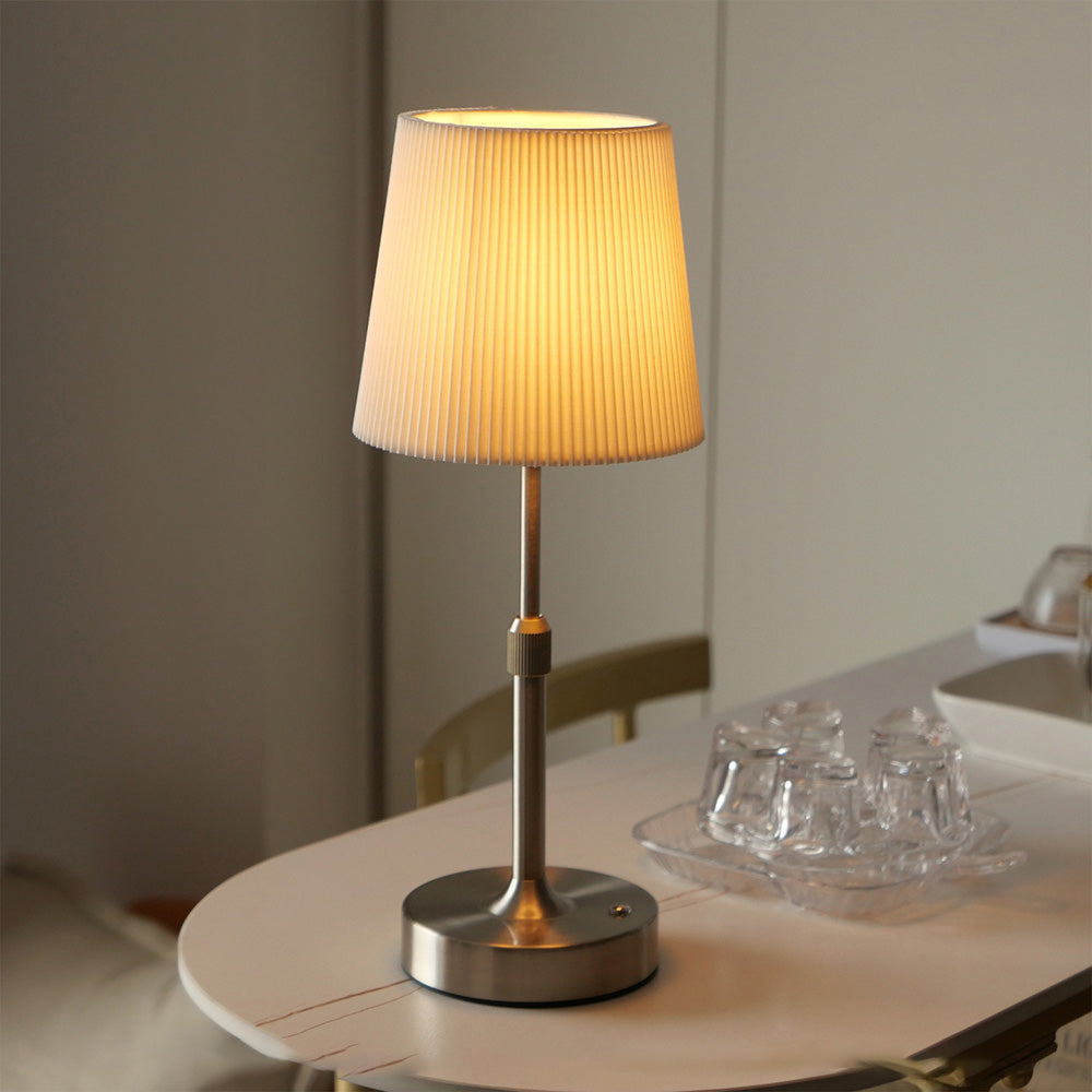 Niva | Rechargeable Nordic Telescopic Fabric Table Lamp