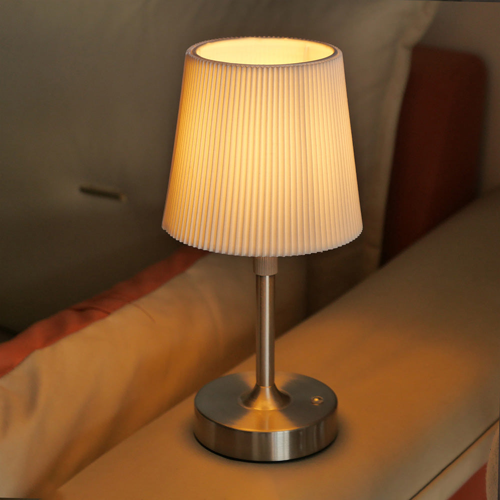 Niva | Rechargeable Nordic Telescopic Fabric Table Lamp