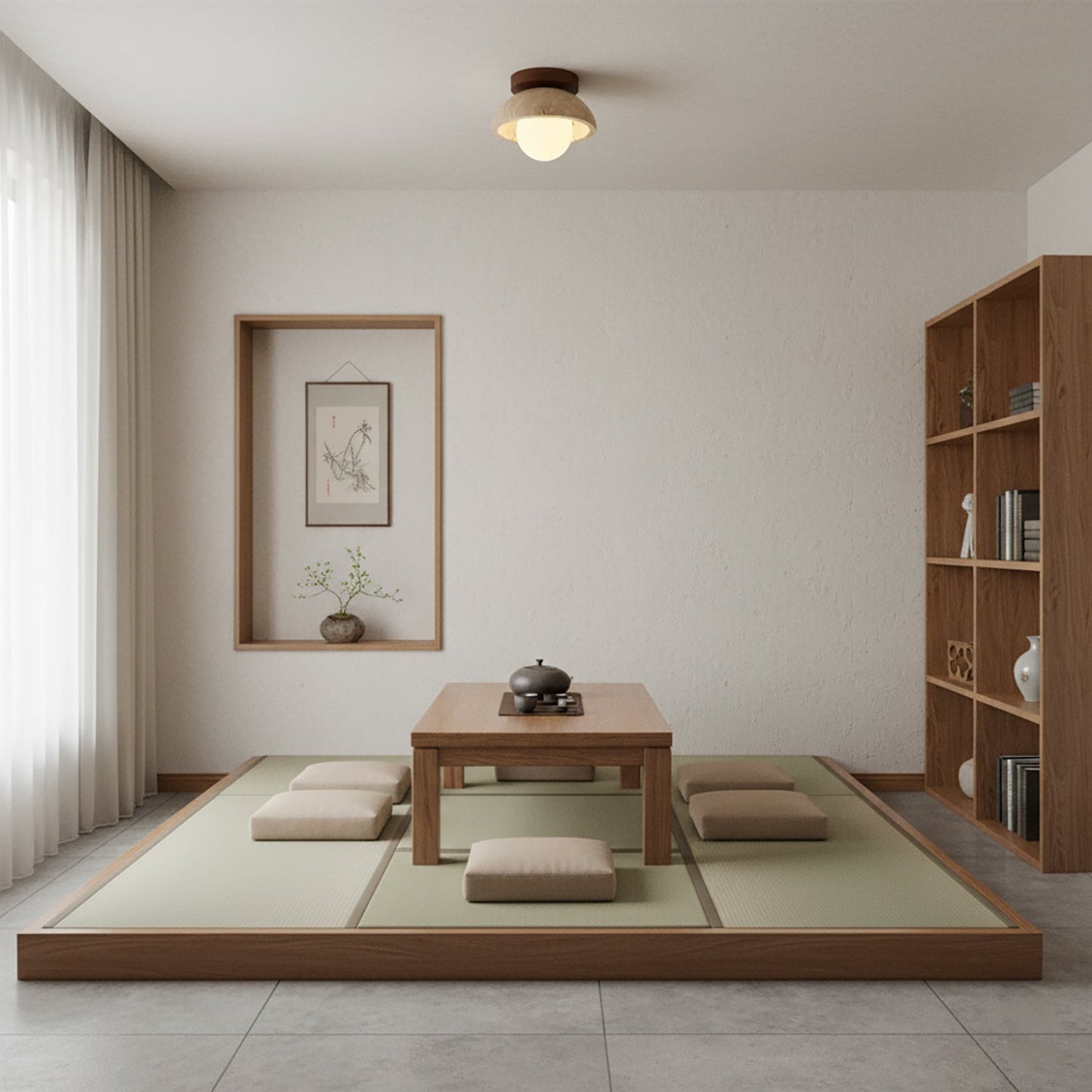 SleekSpace | Sleek Ceiling Light for Modern Living Spaces
