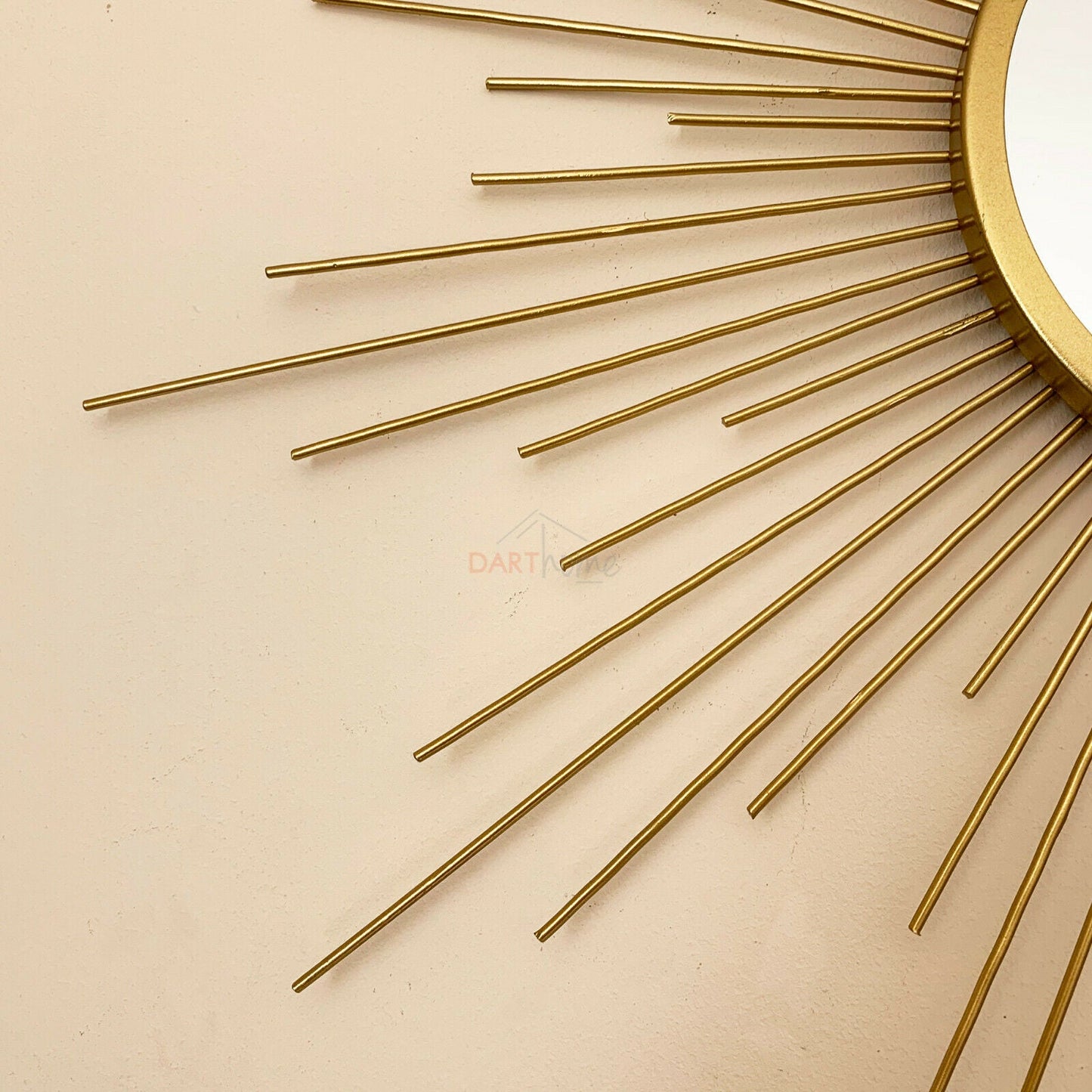 Solen | Gold Sunburst Mirror 60cm