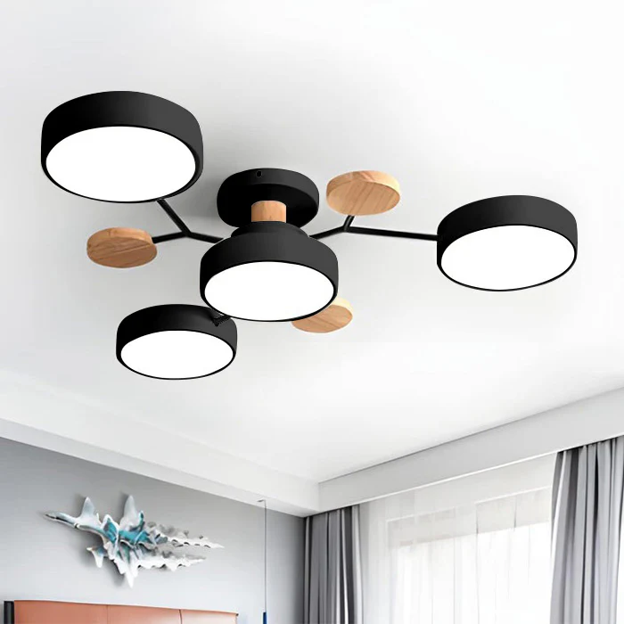 GlowLux | Modern LED Flush Mount Ceiling Light