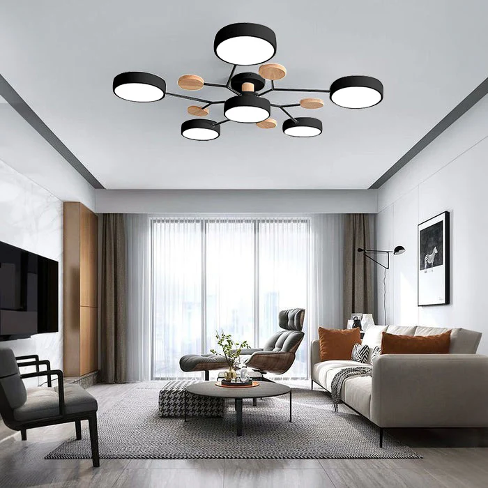 GlowLux | Modern LED Flush Mount Ceiling Light