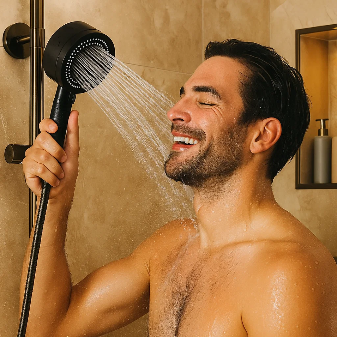 AquaPulse | Spa-Inspired Showerhead with Eco-Friendly Water Conservation