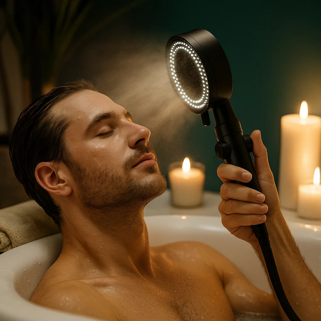 AquaPulse | Spa-Inspired Showerhead with Eco-Friendly Water Conservation