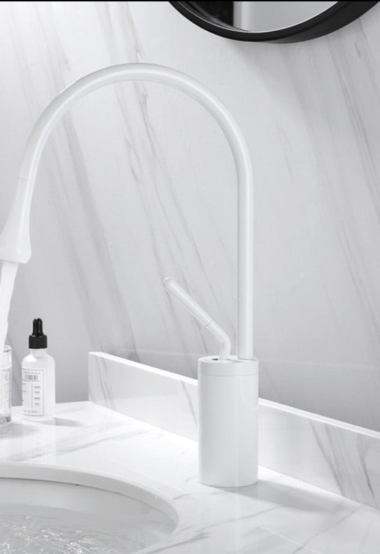 AquaTwist | Premium Bathroom Faucet – Rotating Spout Design for Modern Bathrooms