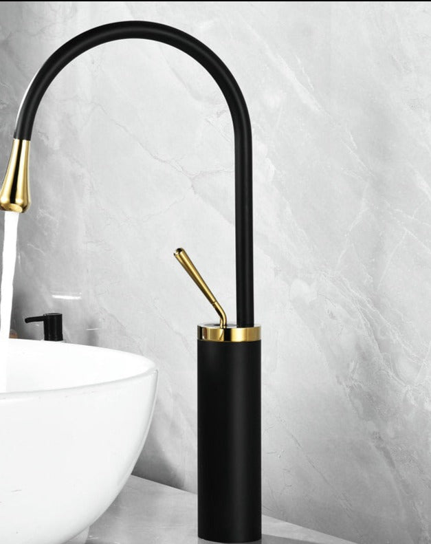 AquaTwist | Premium Bathroom Faucet – Rotating Spout Design for Modern Bathrooms