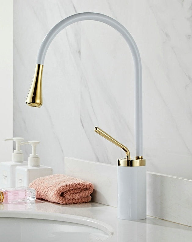 AquaTwist | Premium Bathroom Faucet – Rotating Spout Design for Modern Bathrooms
