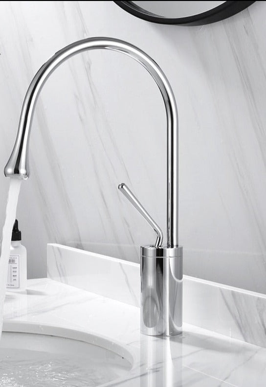 AquaTwist | Premium Bathroom Faucet – Rotating Spout Design for Modern Bathrooms