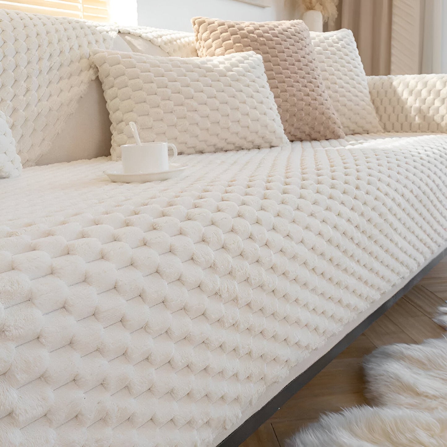 CushionLuxe | Elegant Non-Slip Sofa Cushion for Protection & Comfort
