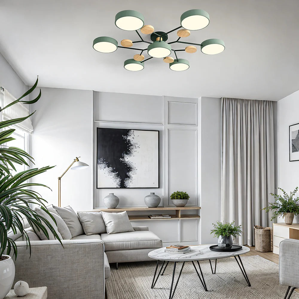 GlowLux | Modern LED Flush Mount Ceiling Light