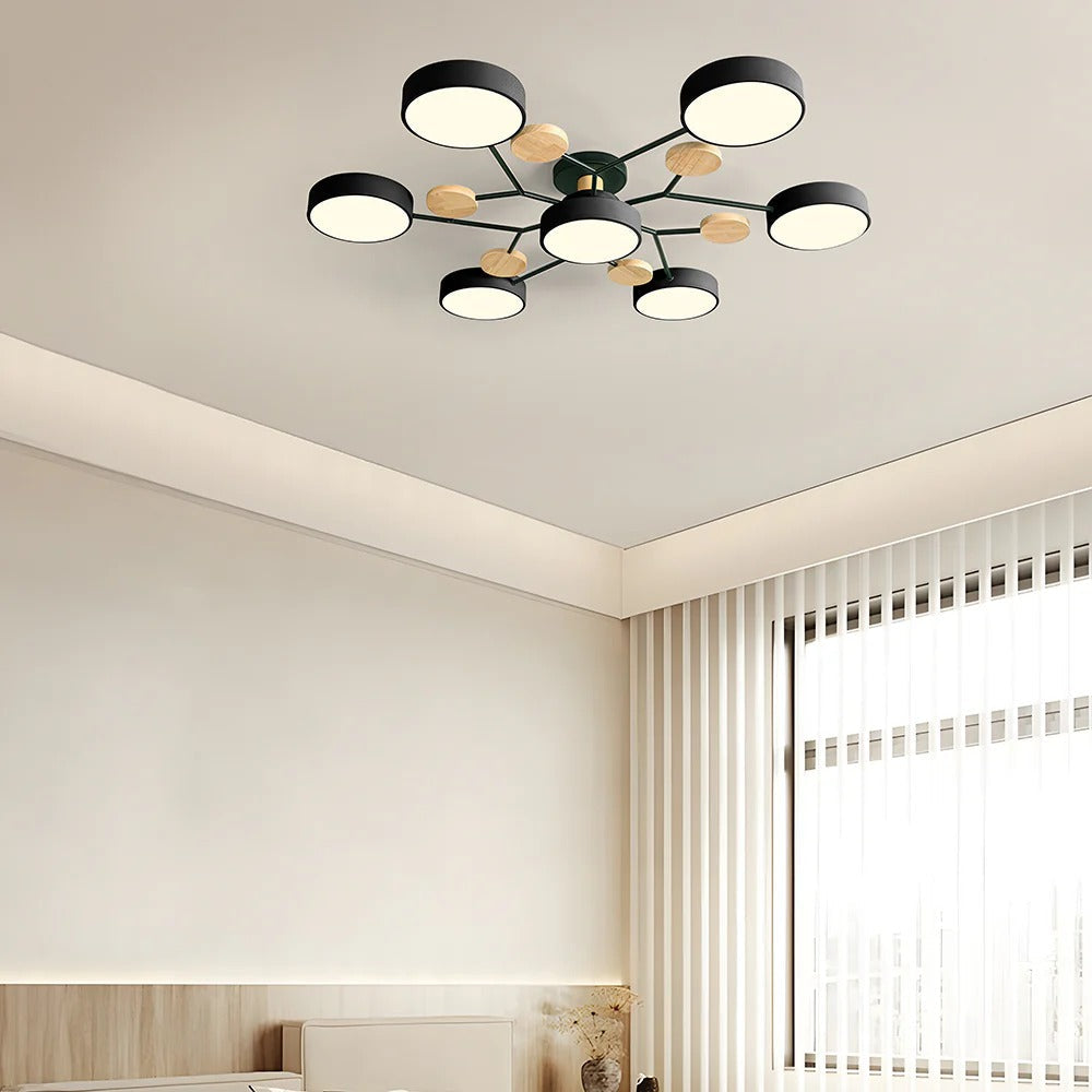 GlowLux | Modern LED Flush Mount Ceiling Light