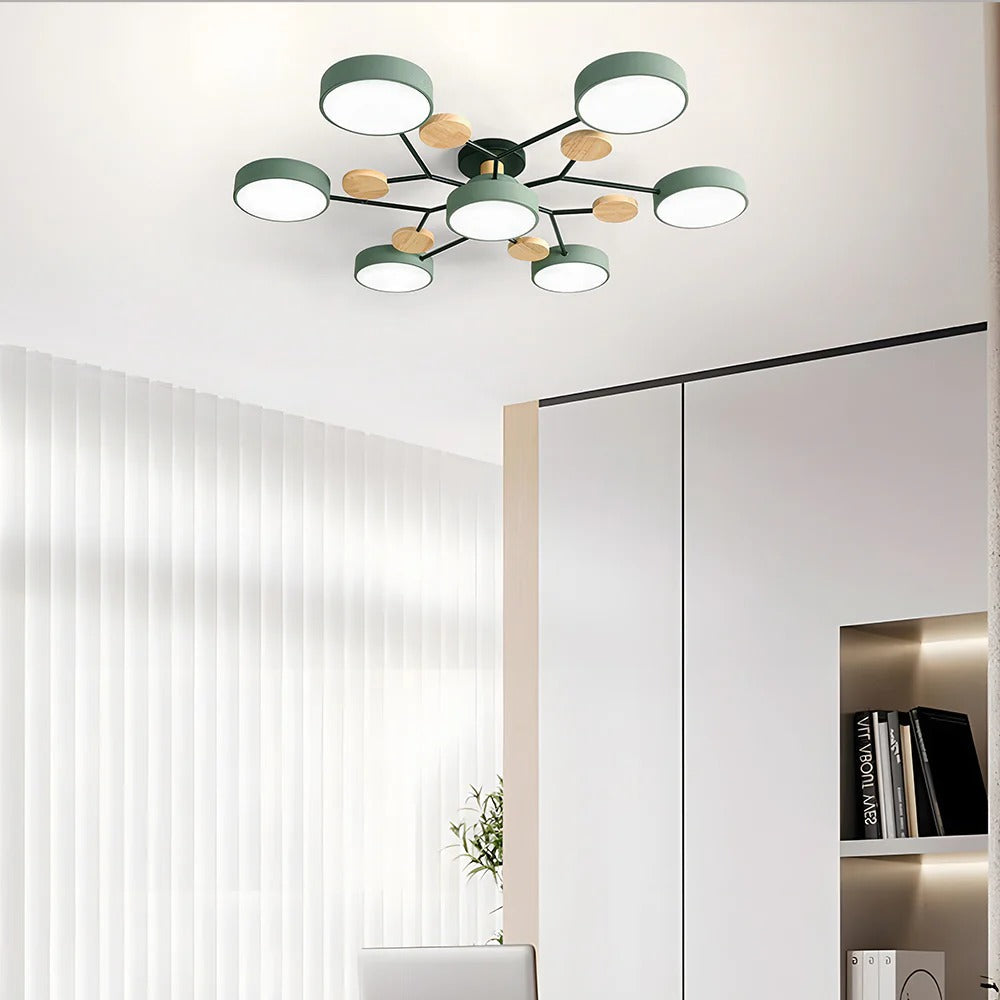 GlowLux | Modern LED Flush Mount Ceiling Light