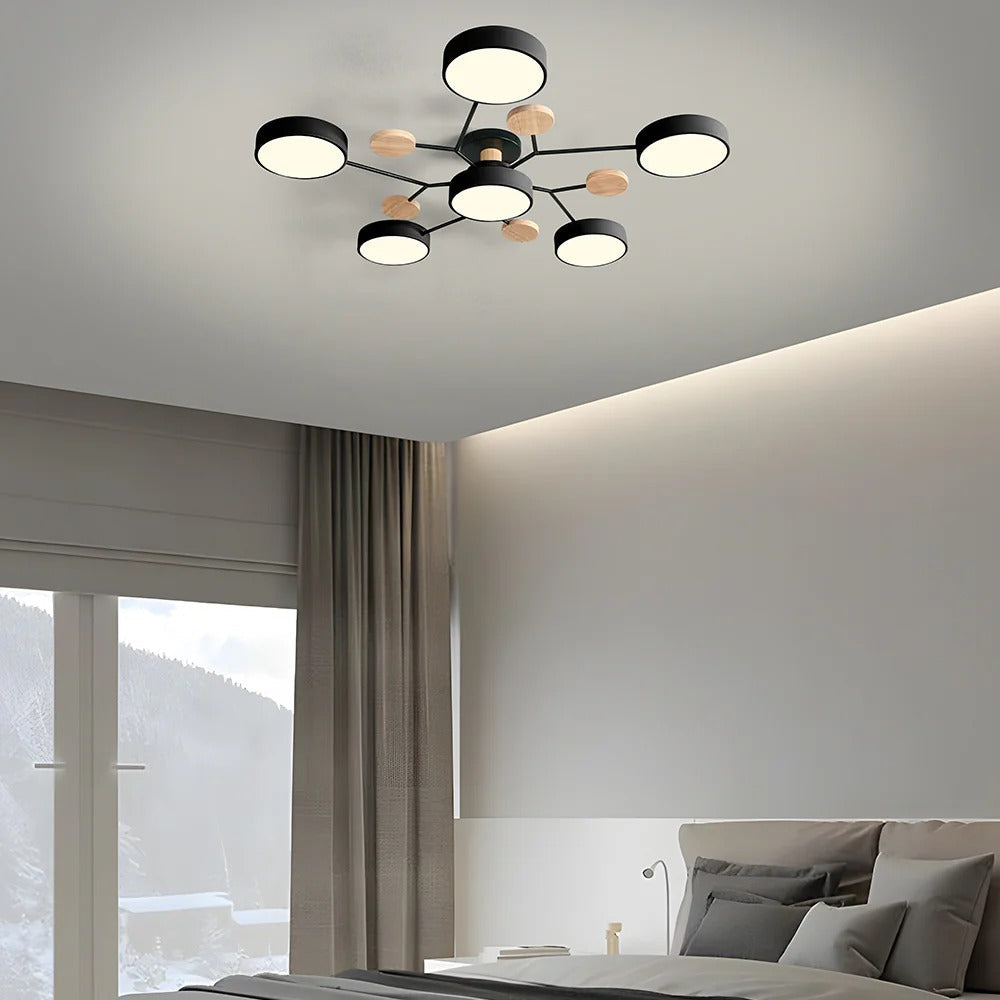 GlowLux | Modern LED Flush Mount Ceiling Light