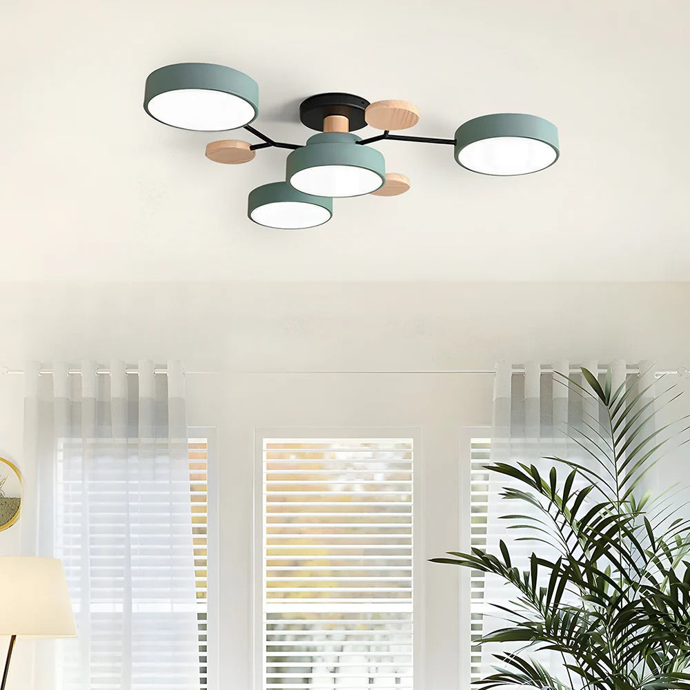 GlowLux | Modern LED Flush Mount Ceiling Light