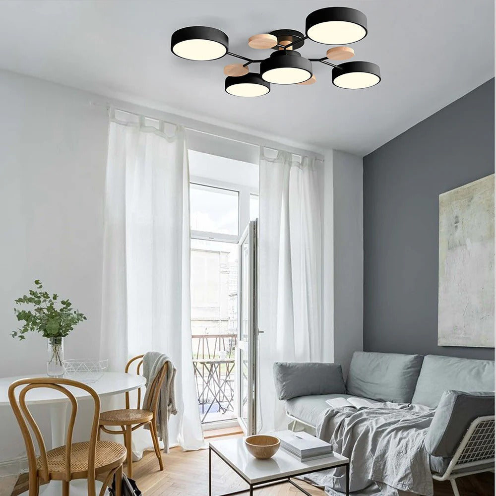 GlowLux | Modern LED Flush Mount Ceiling Light