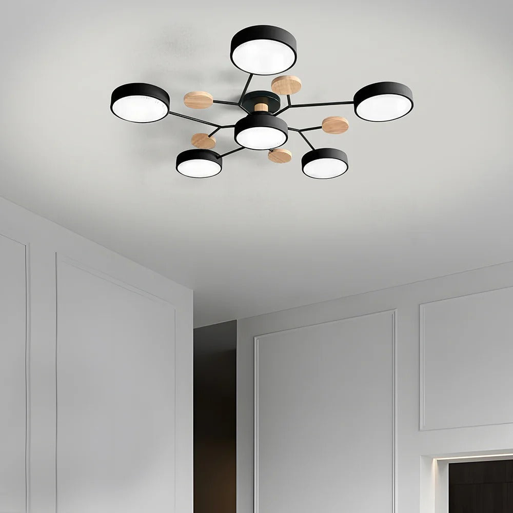 GlowLux | Modern LED Flush Mount Ceiling Light