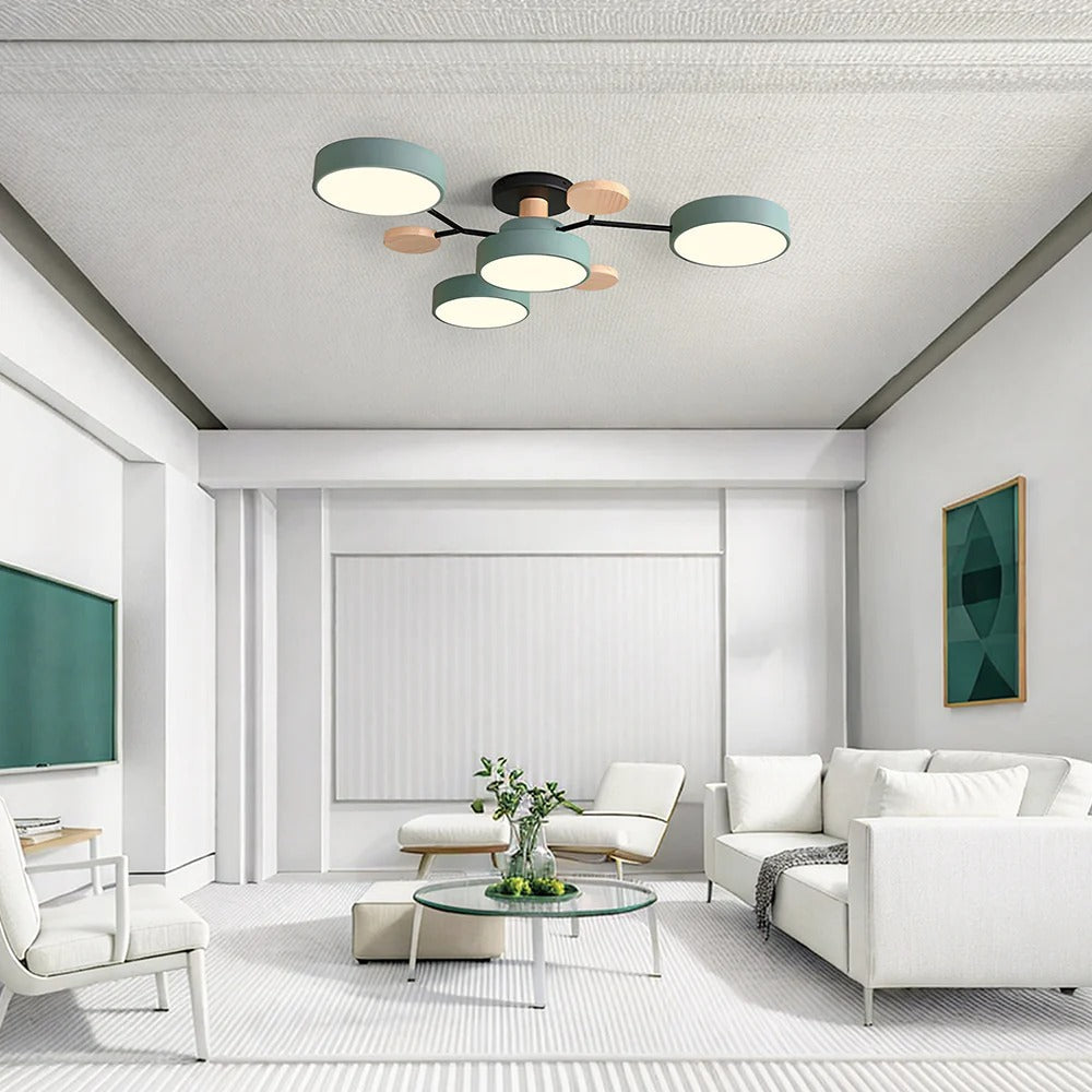 GlowLux | Modern LED Flush Mount Ceiling Light