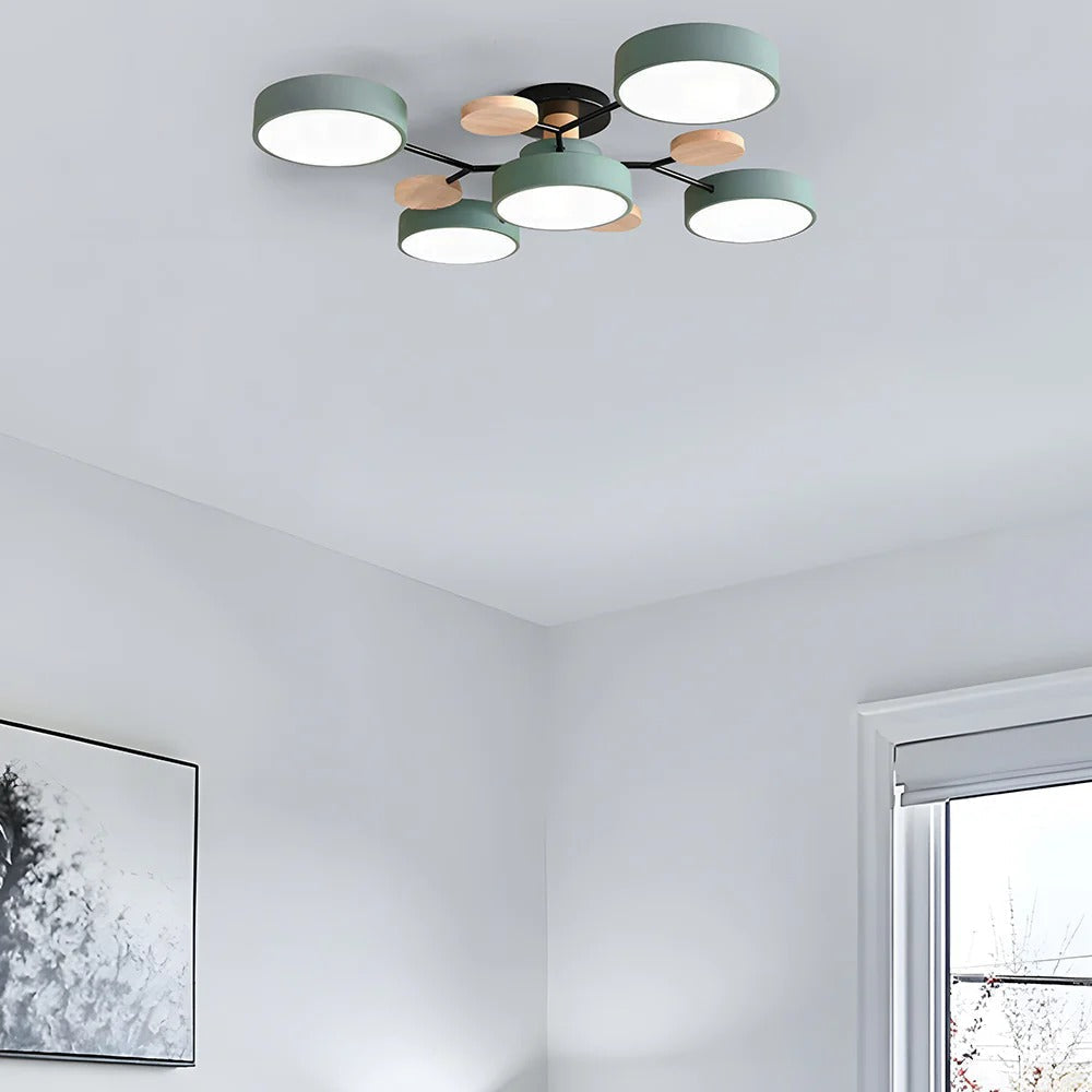 GlowLux | Modern LED Flush Mount Ceiling Light
