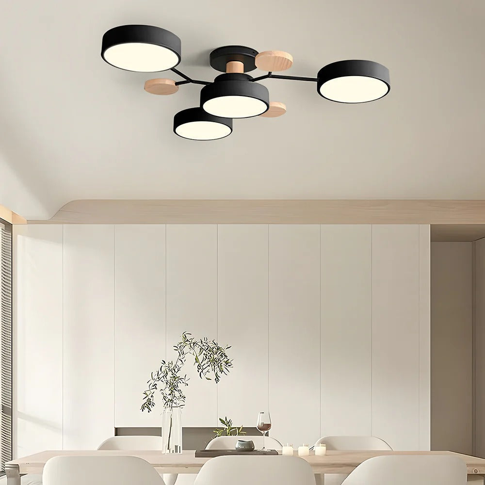 GlowLux | Modern LED Flush Mount Ceiling Light