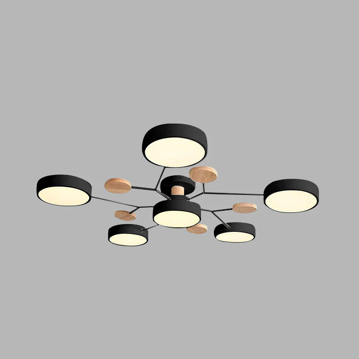 GlowLux | Modern LED Flush Mount Ceiling Light