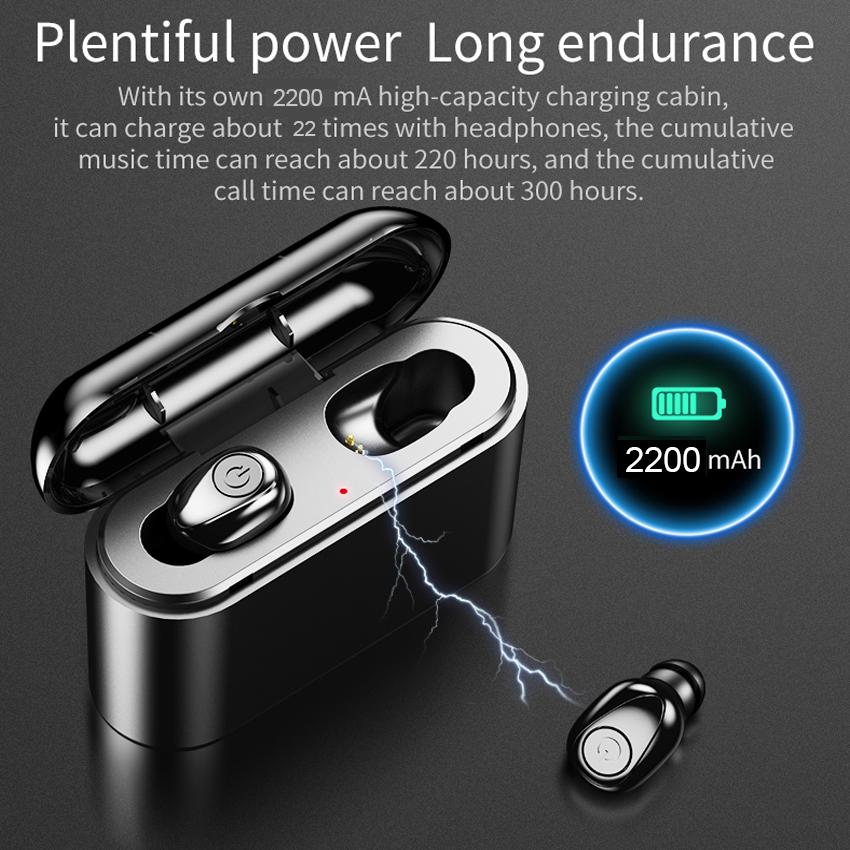 Waterproof Wireless Sport Earbuds – Compact Bluetooth Earphones