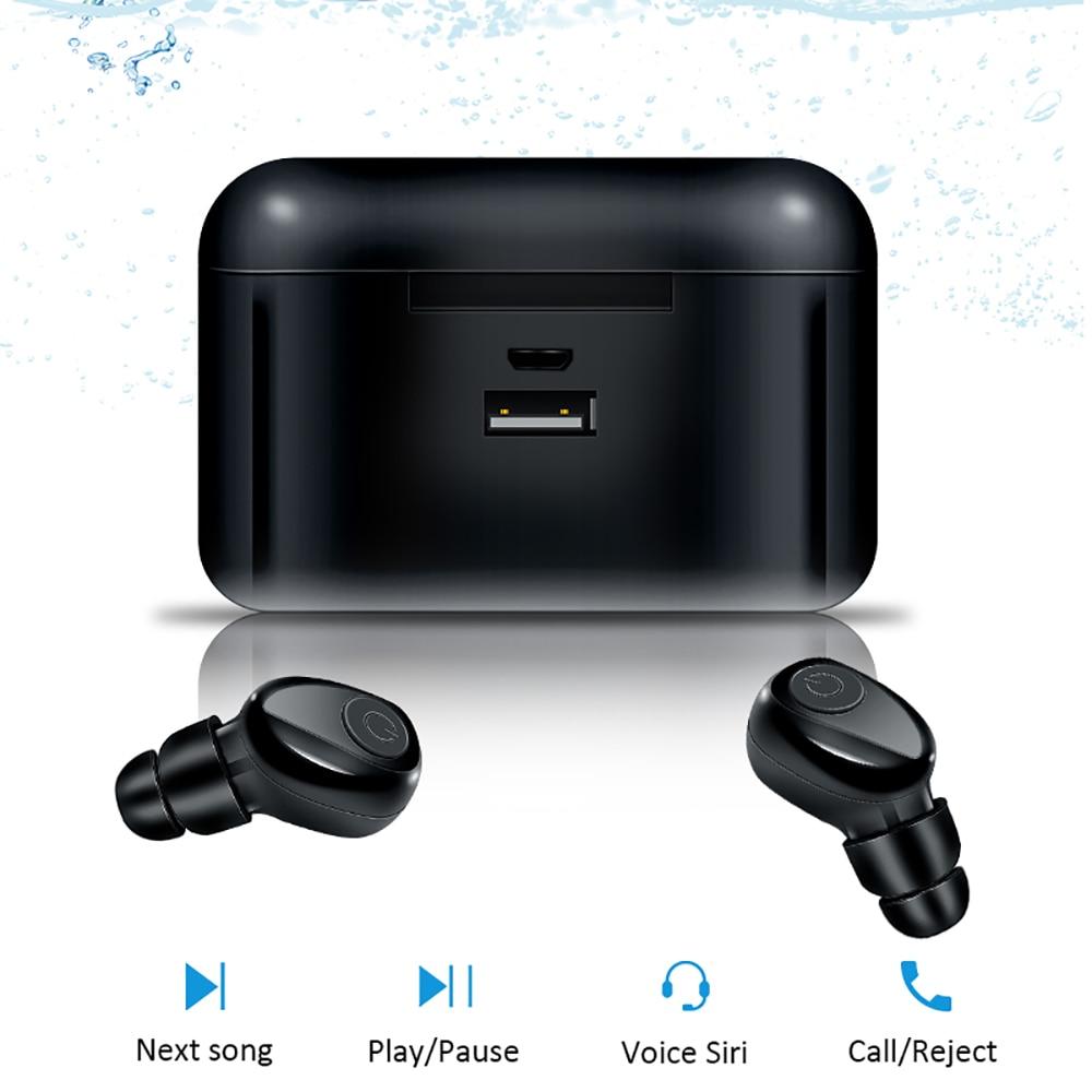 Waterproof Wireless Sport Earbuds – Compact Bluetooth Earphones